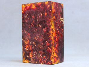 Stabilized Maple Burl Wood Mod Block